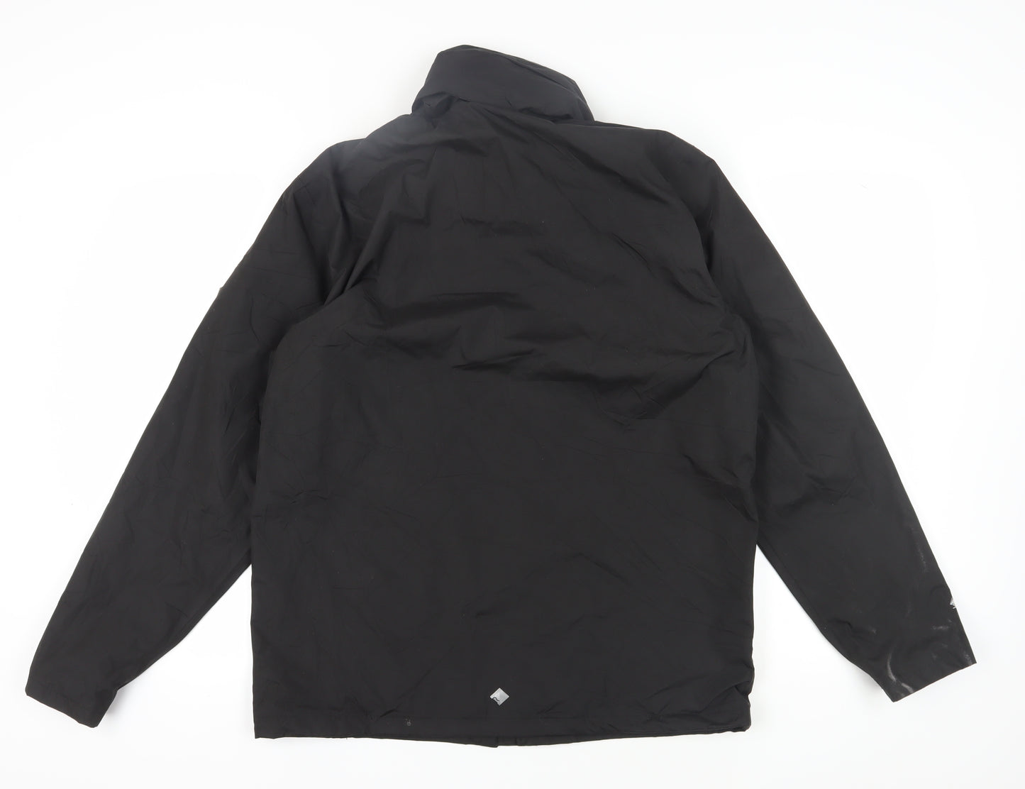 Regatta Men's Black Waterproof Rain Coat Jacket L
