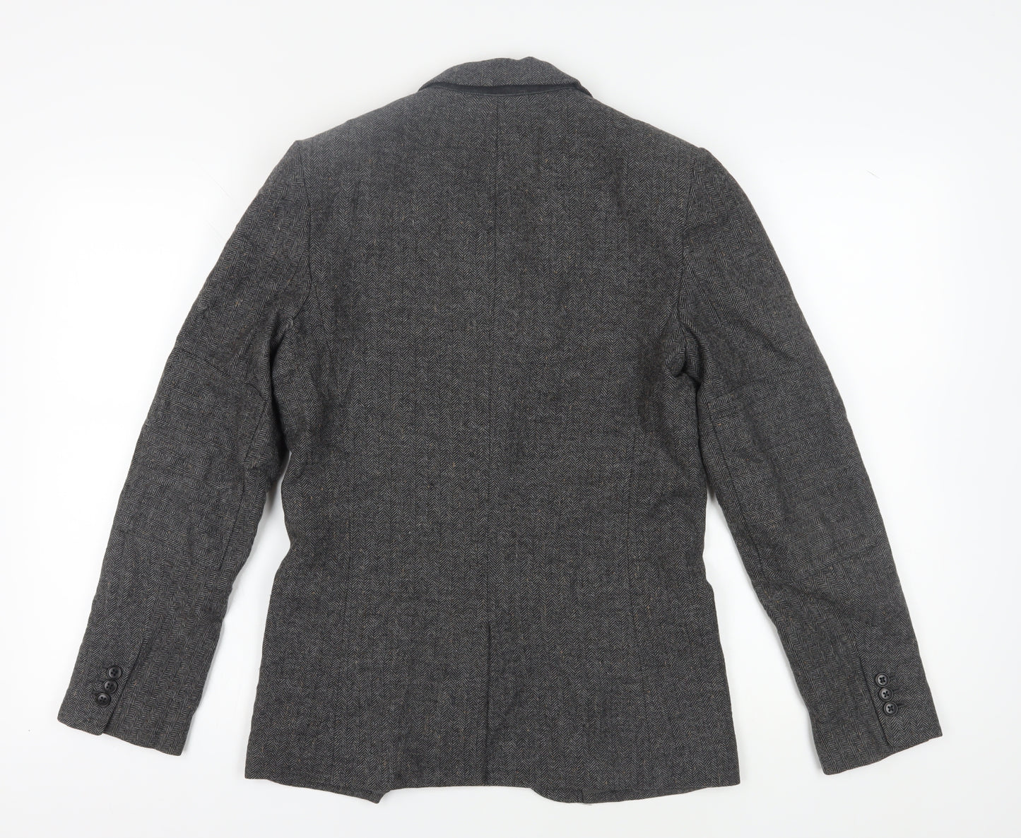 Gap Men's Grey XS Wool Blazer, Classic Style
