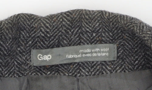 Gap Men's Grey XS Wool Blazer, Classic Style