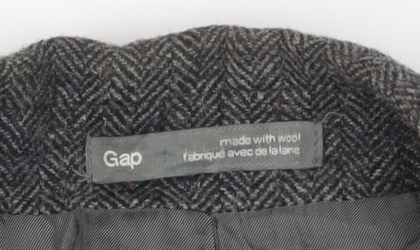 Gap Men's Grey XS Wool Blazer, Classic Style