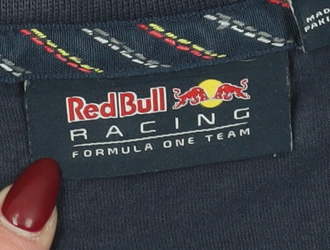 Red Bull Racing Men's Blue S T-Shirt Sports