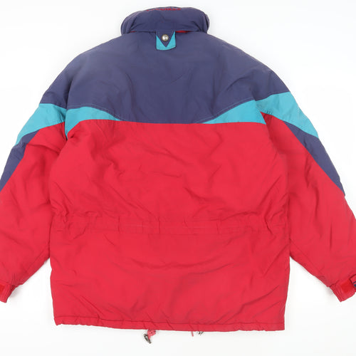 Trespass Men's Red Puffer Jacket Medium Outdoor