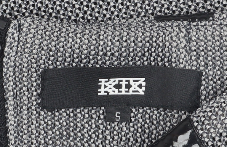 KIX KIX Stylish Women's Grey Pencil Skirt, Size S