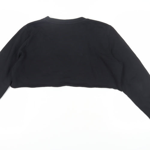 Wrangler Women's Black Pullover Sweatshirt, M