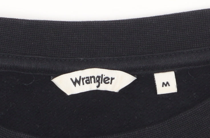 Wrangler Women's Black Pullover Sweatshirt, M