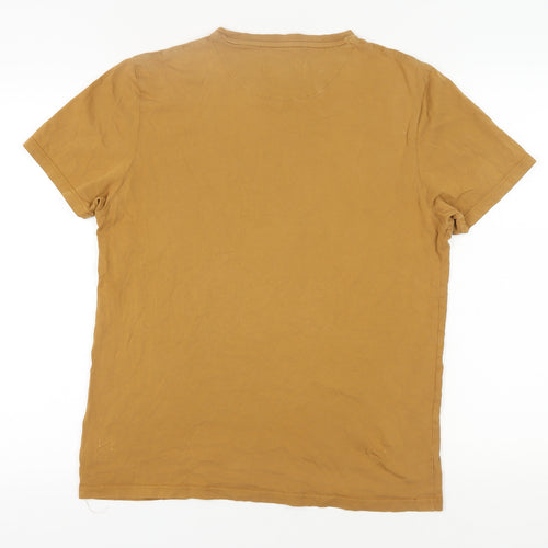Ted Baker Men's Brown Animal Graphic T-Shirt, Size L
