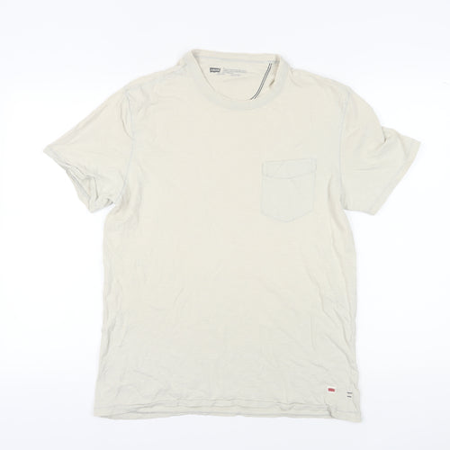 Levi's Men's Beige Regular Fit T-Shirt M