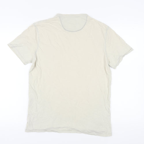 Levi's Men's Beige Regular Fit T-Shirt M