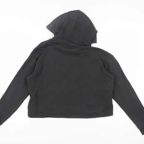 Puma Unisex Black Hoodie Cotton Pullover S Size