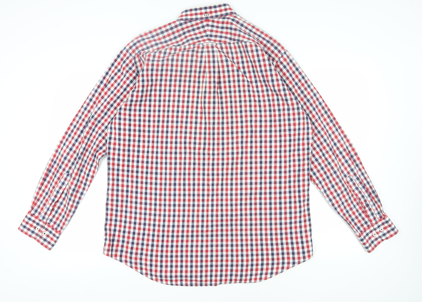TM Lewin Men's Multicoloured XL Check Shirt