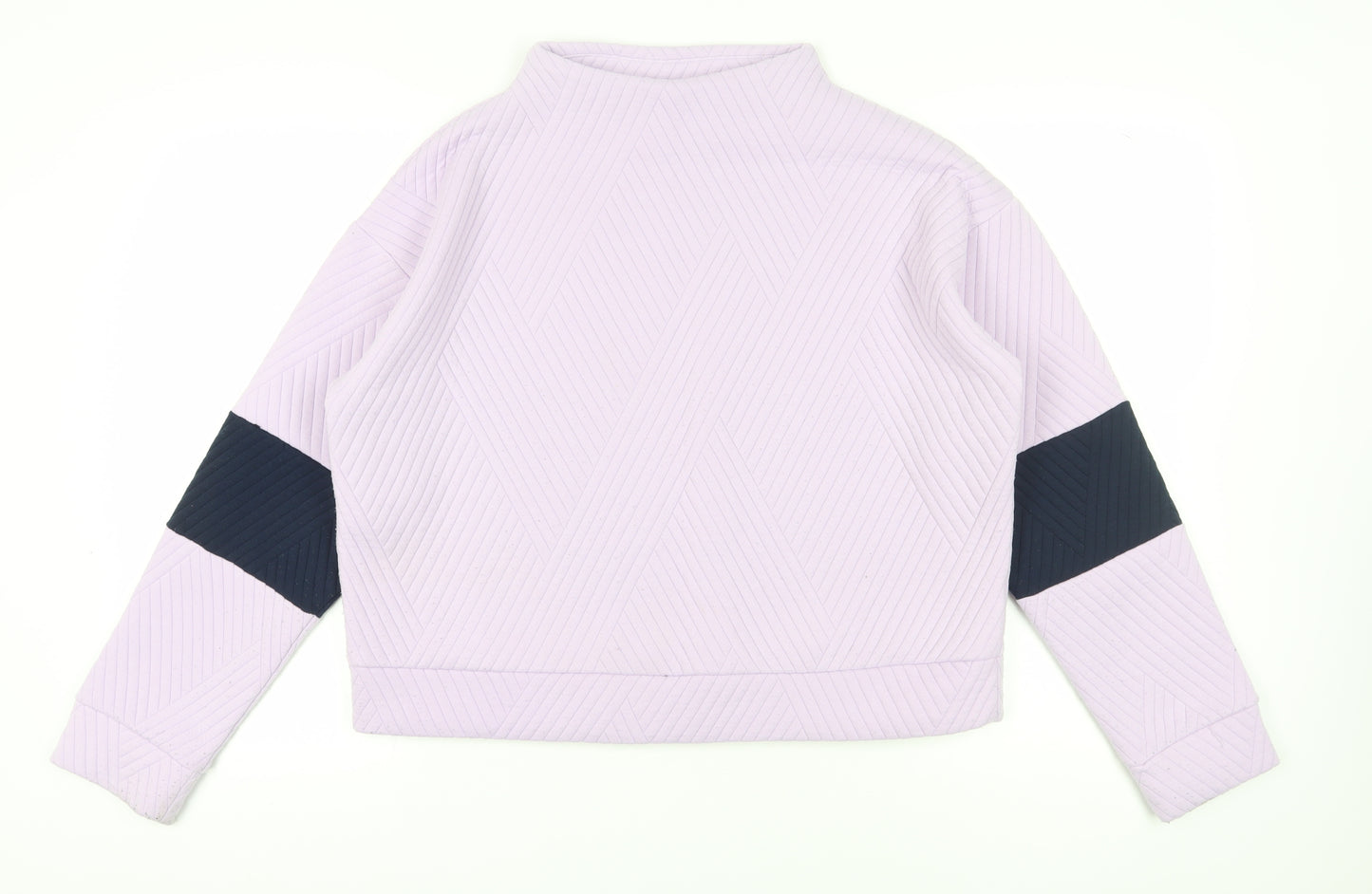 GapFit Women's Purple XL Mock Neck Sweatshirt