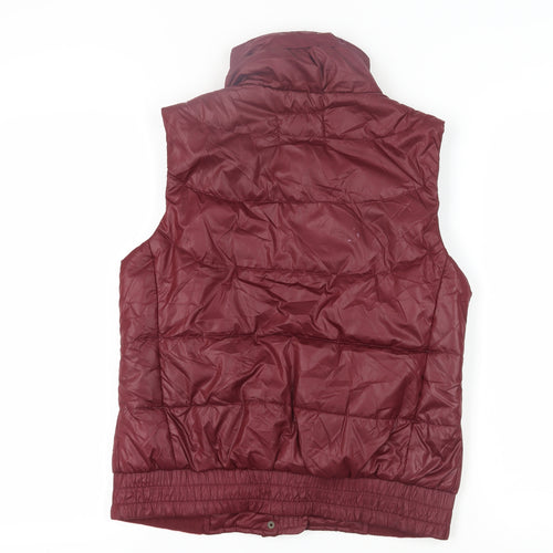 Blonde + Blonde Red Women's Puffer Waistcoat Size 12