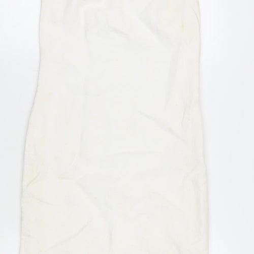 L.K. Bennett Women's Ivory Sequin Sheath Dress Size 6