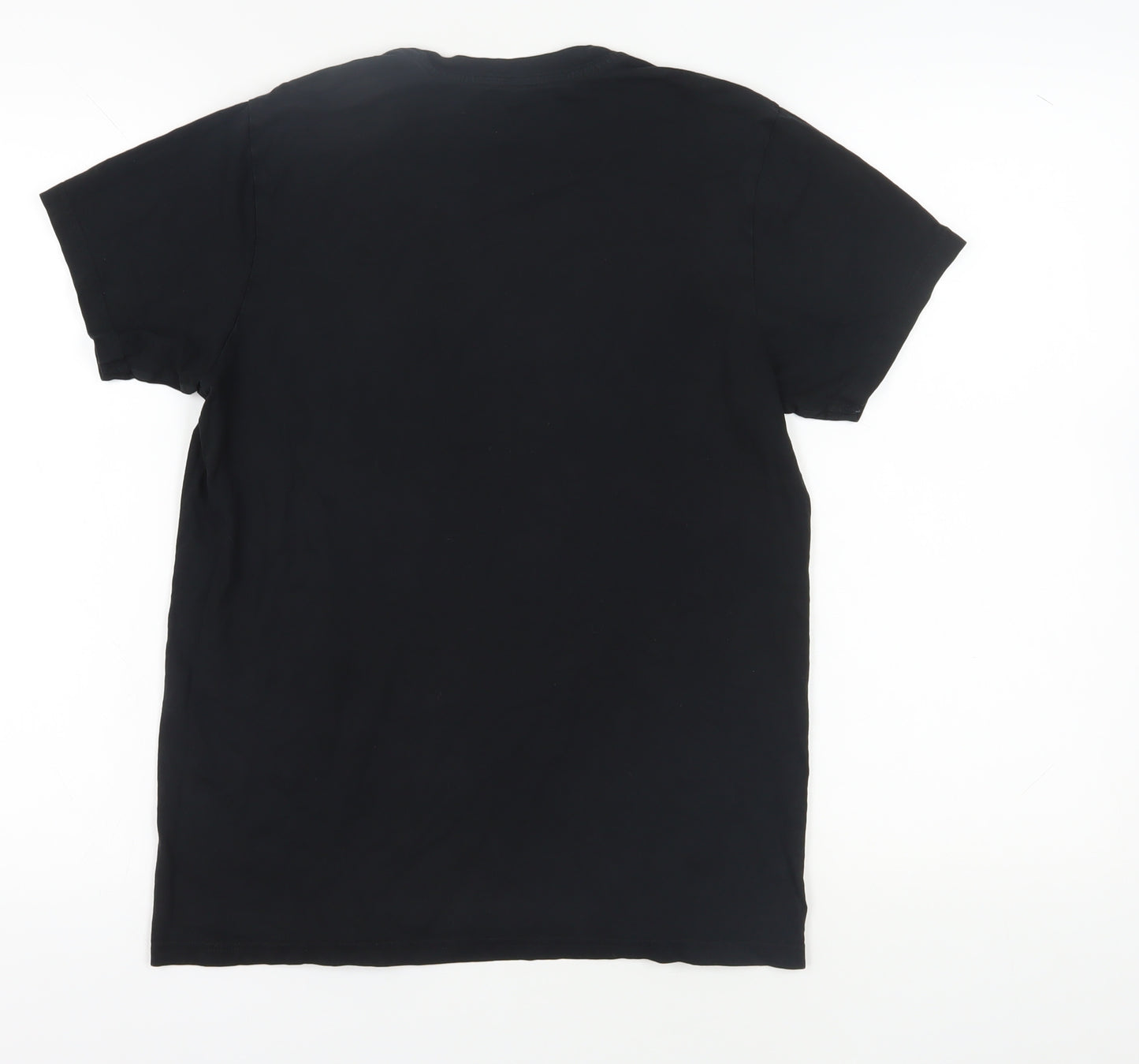 Calvin Klein Men's Black S Cotton Crew Neck T-Shirt