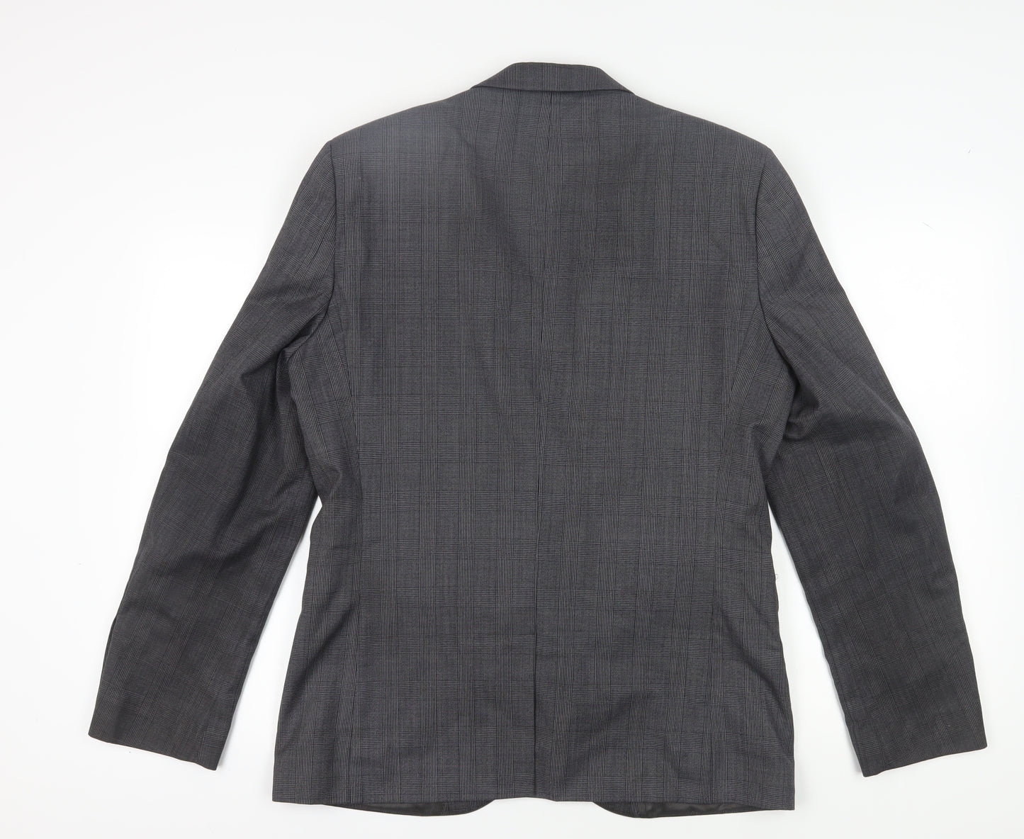 Next Men's Grey Slim Fit Blazer - 42L