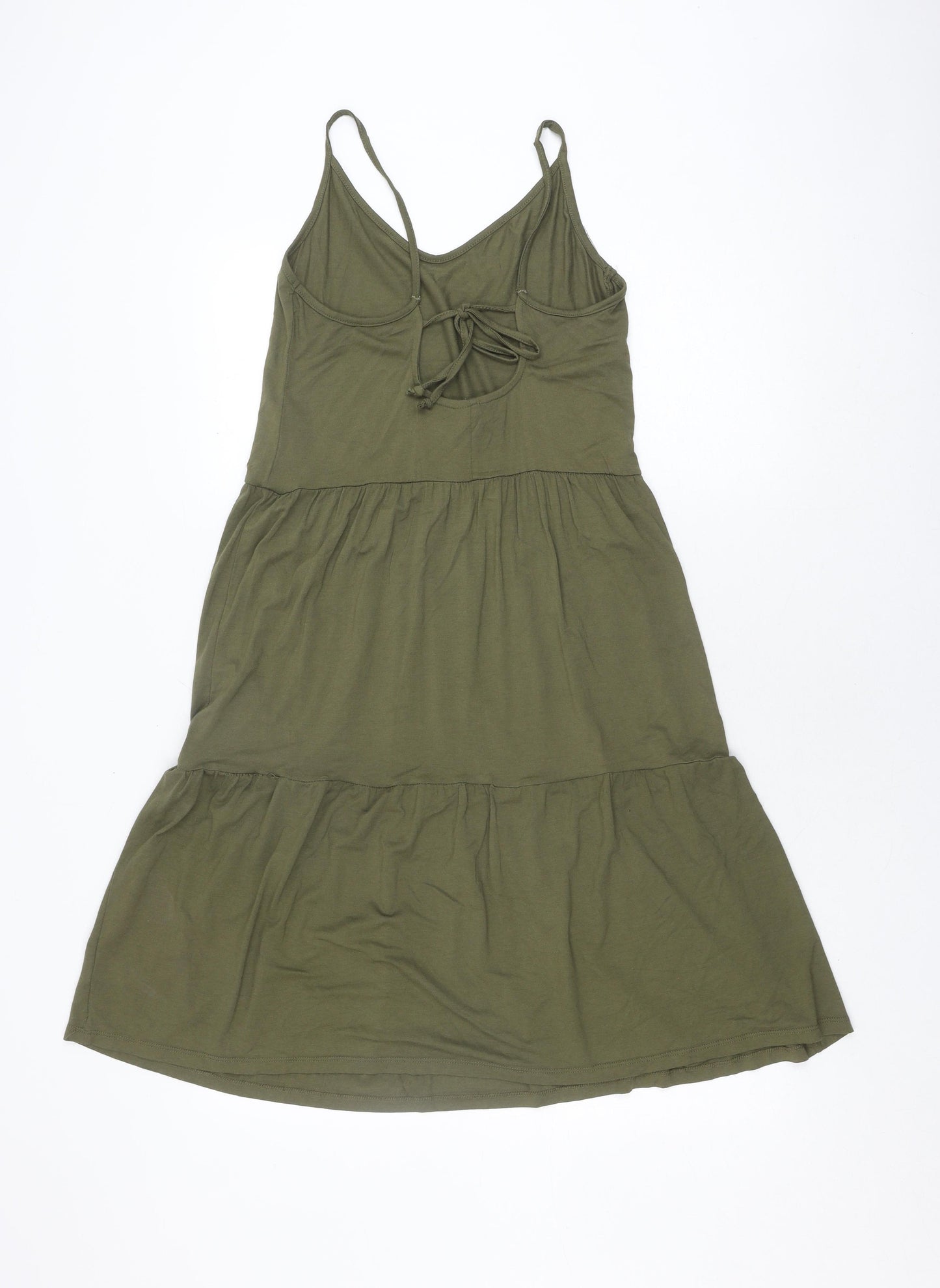Vero Moda Women's Green Sleeveless Dress - Size L