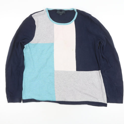 Viyella Women's Multicoloured L Pullover Jumper