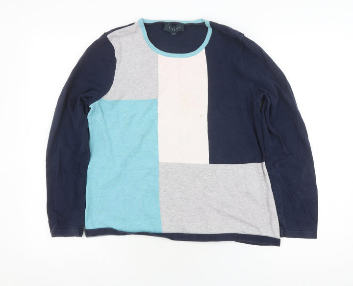 Viyella Women's Multicoloured L Pullover Jumper