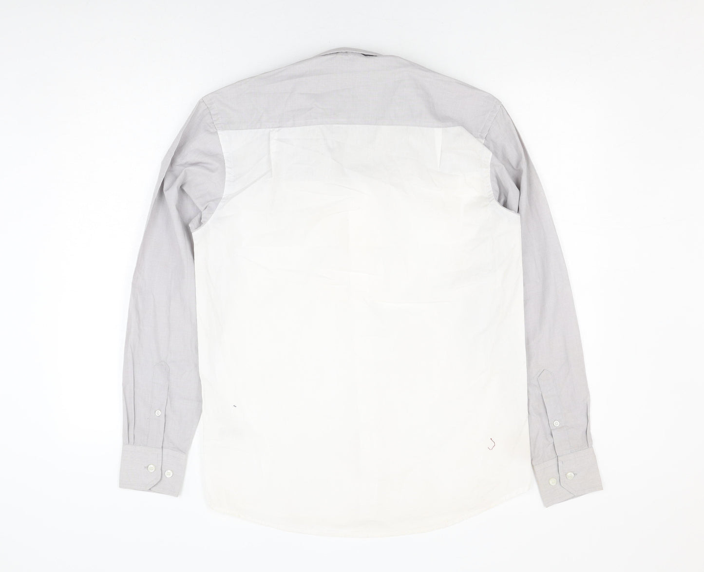 Pierre Cardin Men's Grey Shirt Regular Fit S