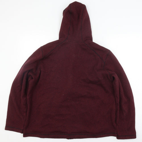 Livergy Men's Hooded Red Jacket XL