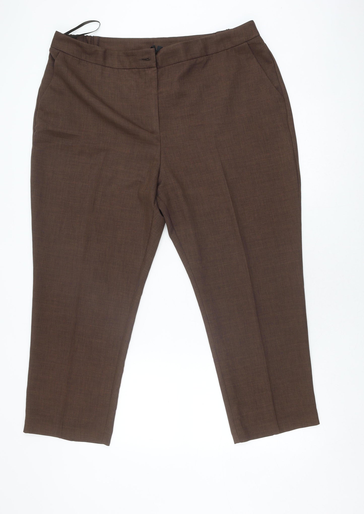 Capsule Women's Brown Dress Pants Size 22