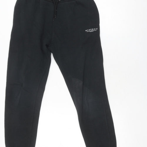 McKenzie Boys Black Jogger Trousers 13 Years