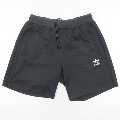 Adidas Men's Black Medium Athletic Shorts