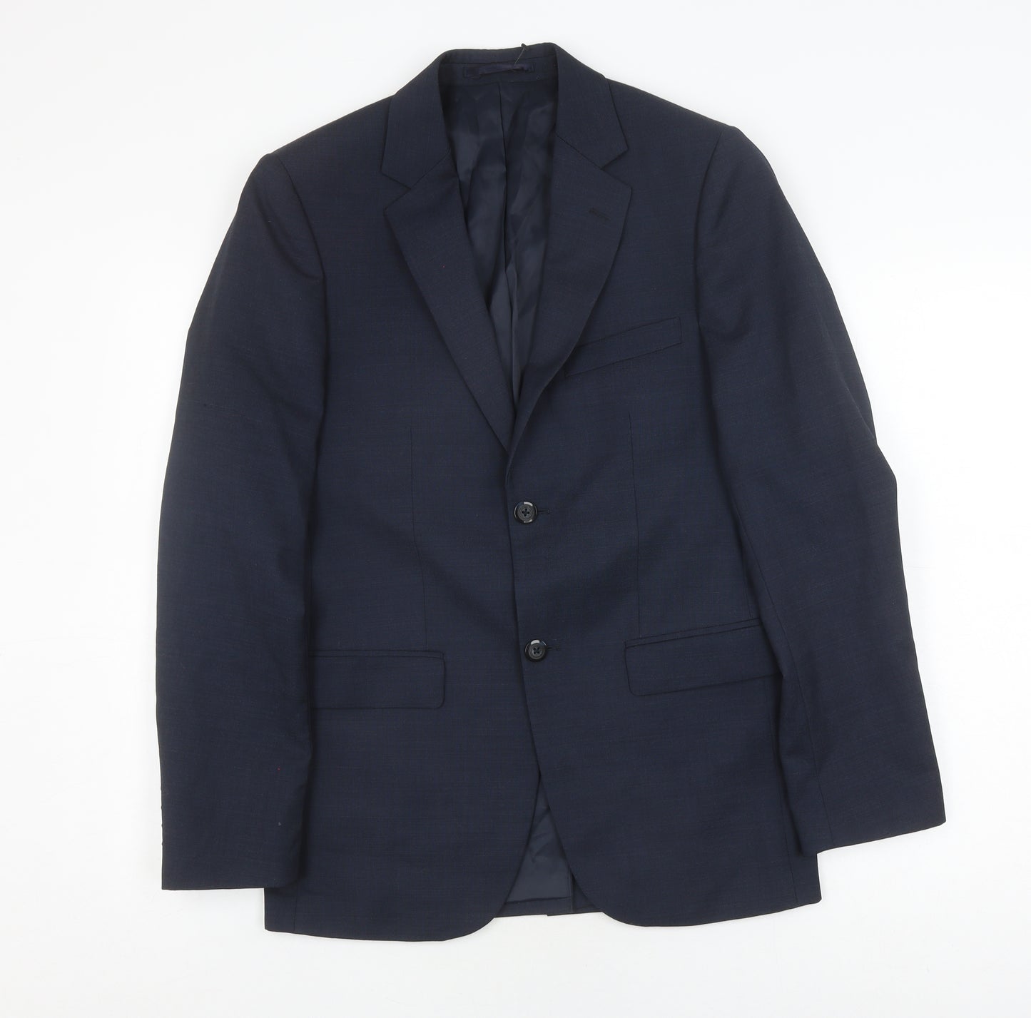 DKNY Men's Blue Classic Fit Suit Jacket 34 Regular