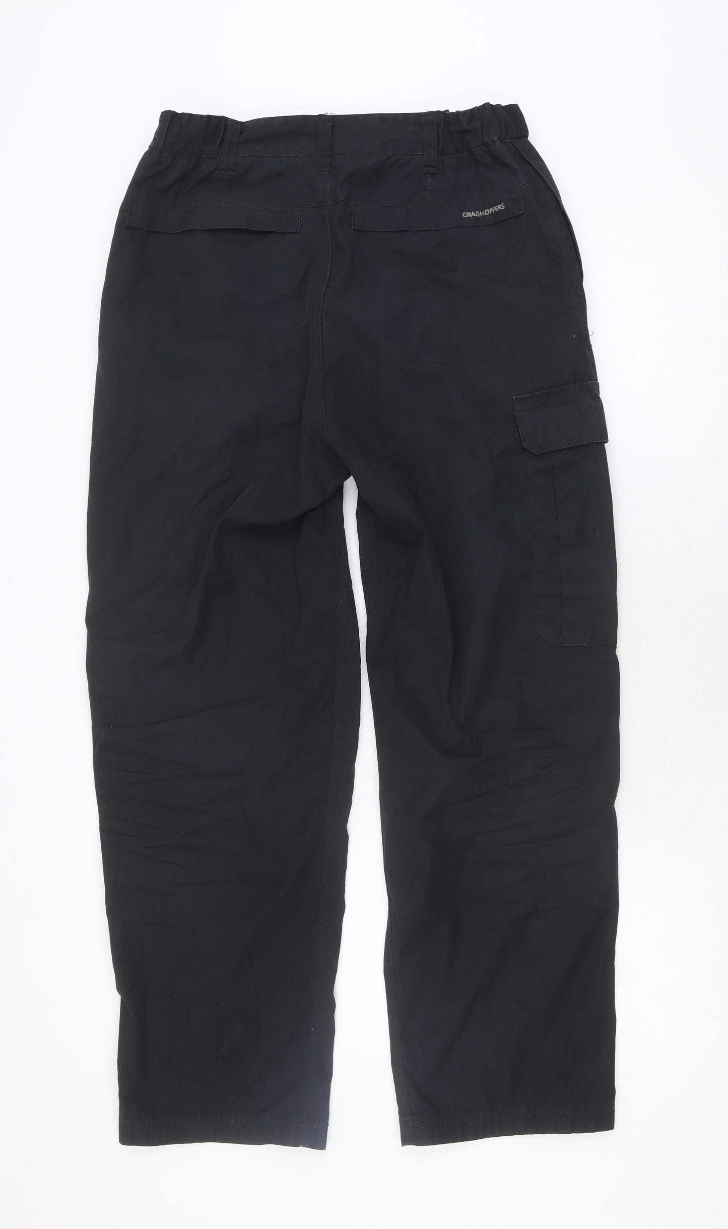 Craghoppers Men's Black Cargo Trousers, Size S