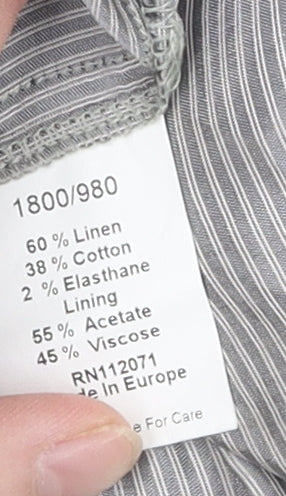 Jigsaw Women's Grey Pencil Skirt Size 16