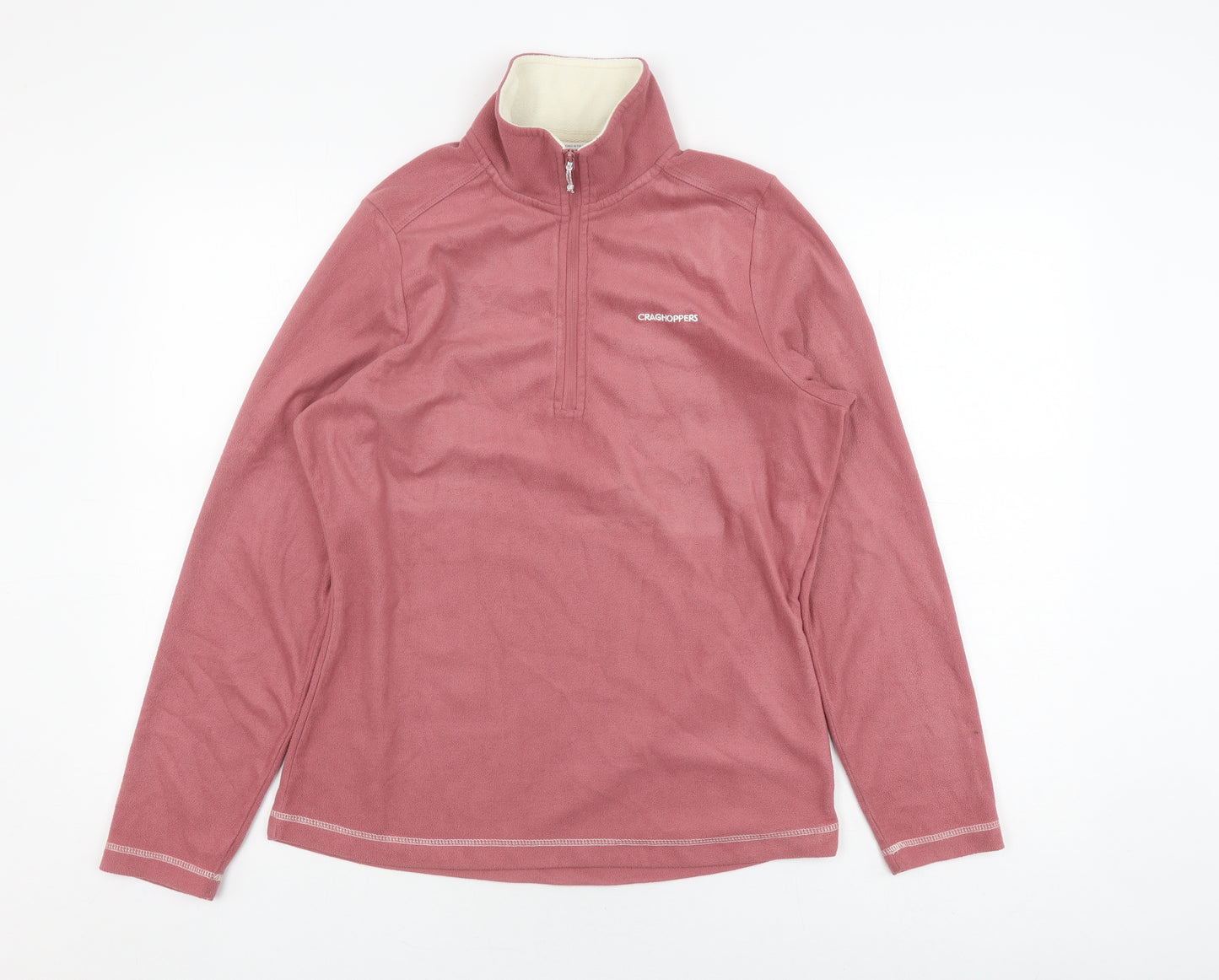 Craghoppers Women’s Pink 1/4 Zip Pullover Fleece