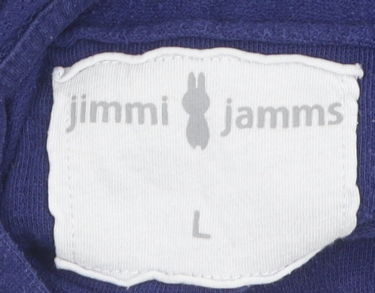 Jimmi Jamms Women's Blue Pullover Hoodie Size L