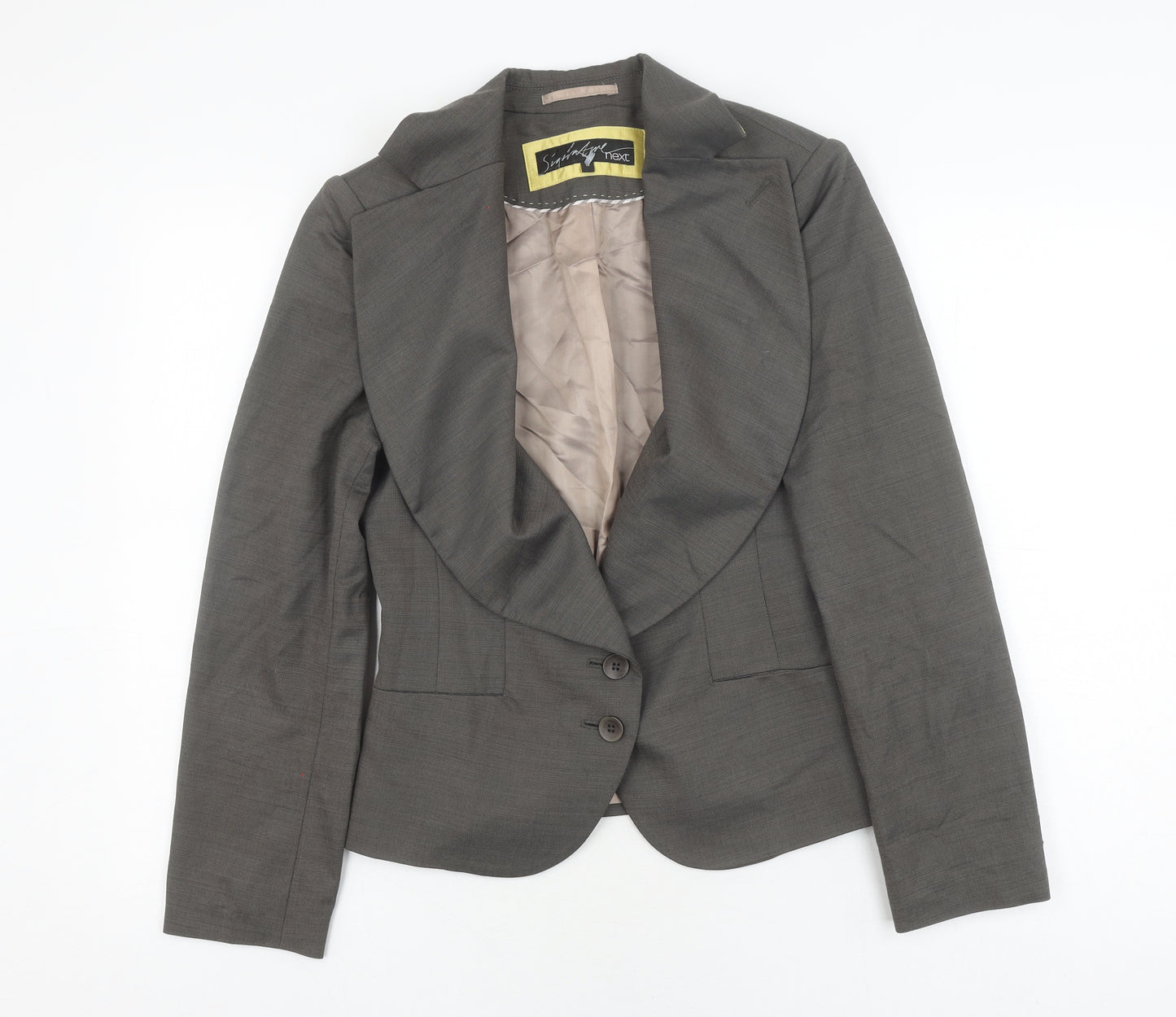 Next Signature Women's Grey Blazer - Size 10