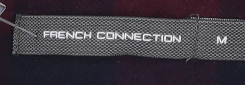 French Connection Men's Red Check Cotton Shirt M