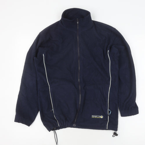 Regatta Boys Blue Fleece Full Zip Hoodie - Size 11-12 Years
