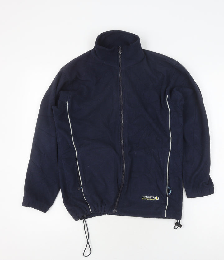 Regatta Boys Blue Fleece Full Zip Hoodie - Size 11-12 Years