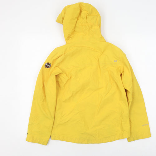Isl ATTA Boys Yellow Hooded Rain Coat 11-12 Years