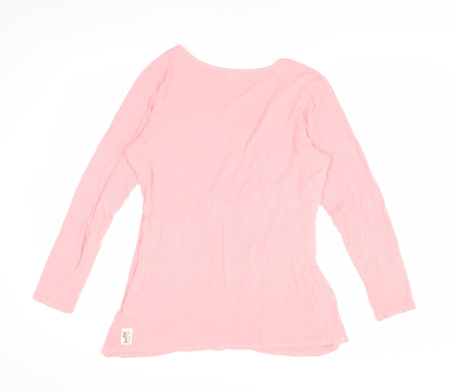 A Postcard from Brighton Women's Pink Wrap Blouse Size 4