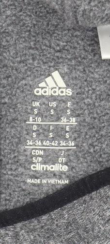 Adidas Women's Grey Small Pullover Hoodie