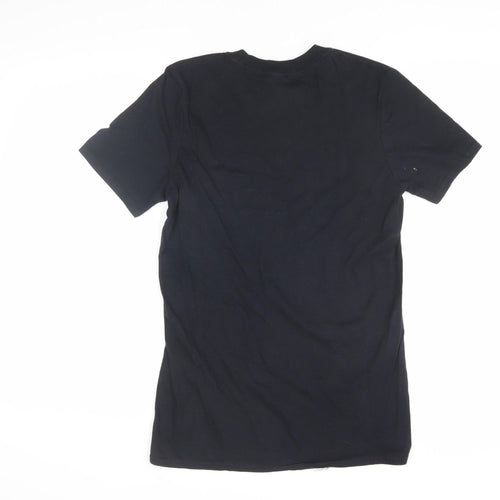Nintendo Switch Men's Black Cotton Logo T-Shirt S