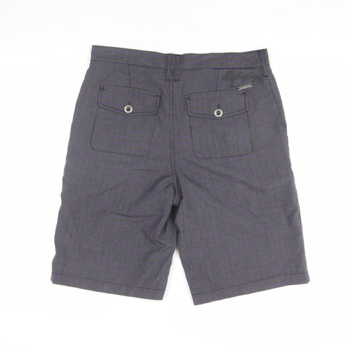 Billabong Men's Purple Chino Shorts Size M with Pockets