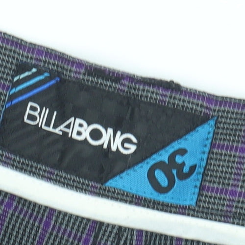 Billabong Men's Purple Chino Shorts Size M with Pockets