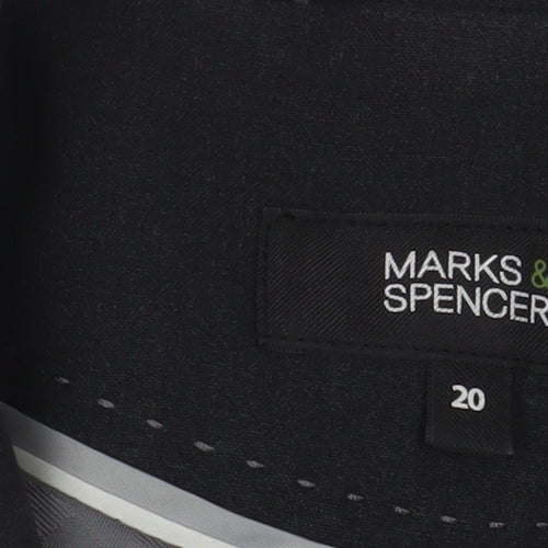 Marks and Spencer Women's Black Suit Jacket Size 12