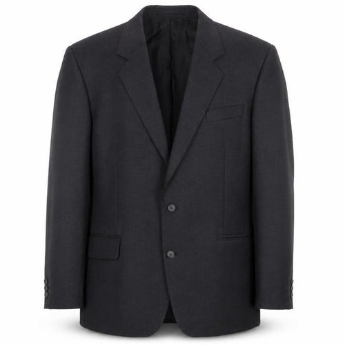 Diplomat Men's Black Blazer, Business Formal 46R