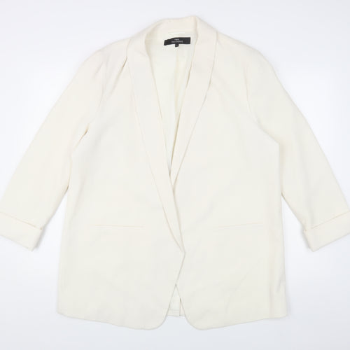 Next Women's Ivory Blazer Size 18 Spring Business