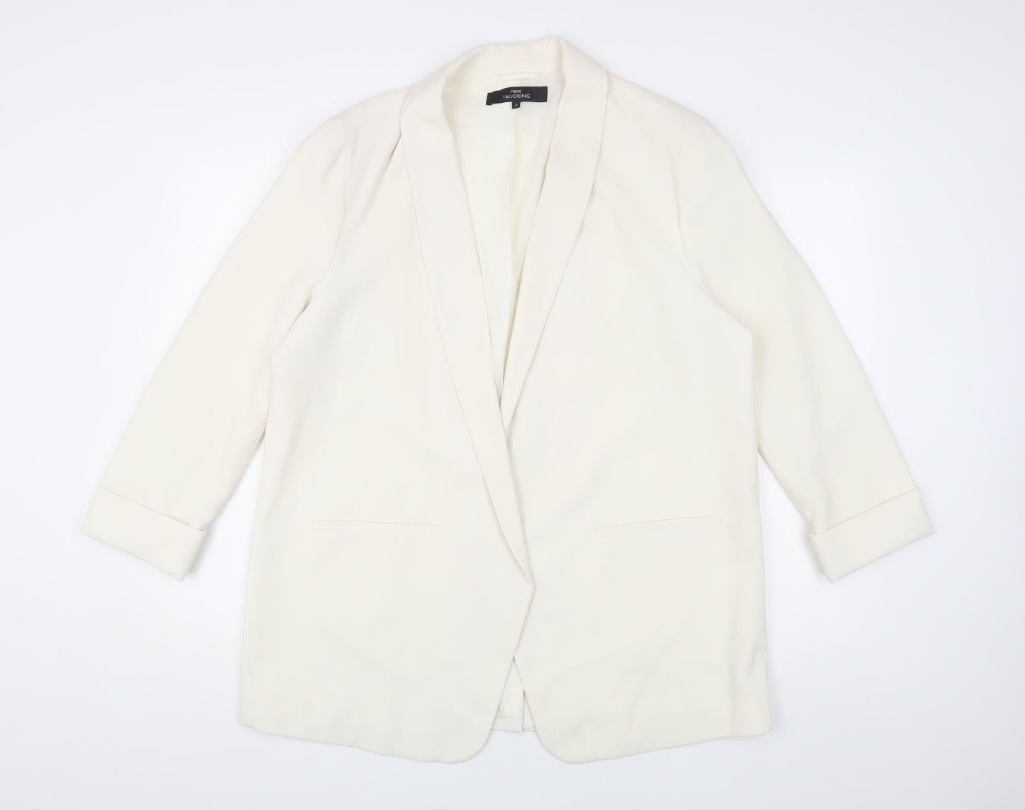 Next Women's Ivory Blazer Size 18 Spring Business