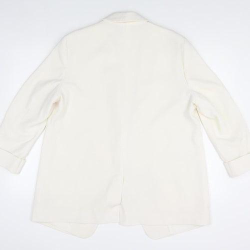 Next Women's Ivory Blazer Size 18 Spring Business