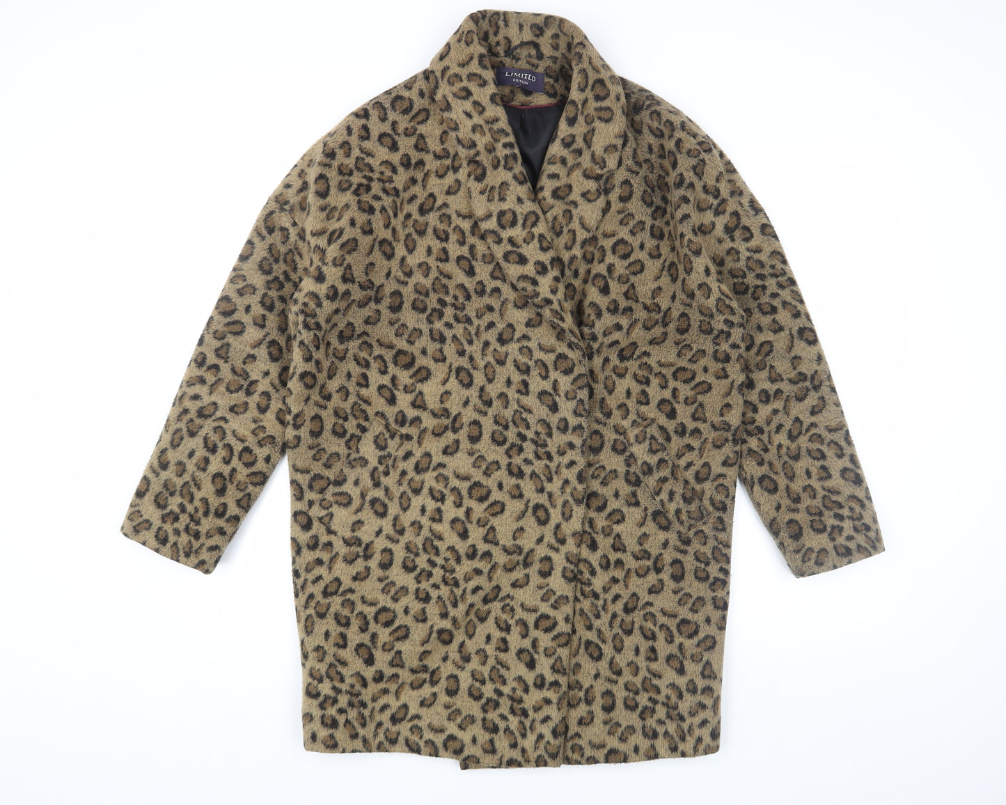 Marks and Spencer Women's Brown Animal Print Overcoat