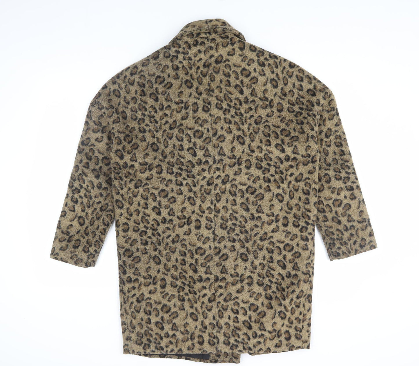 Marks and Spencer Women's Brown Animal Print Overcoat
