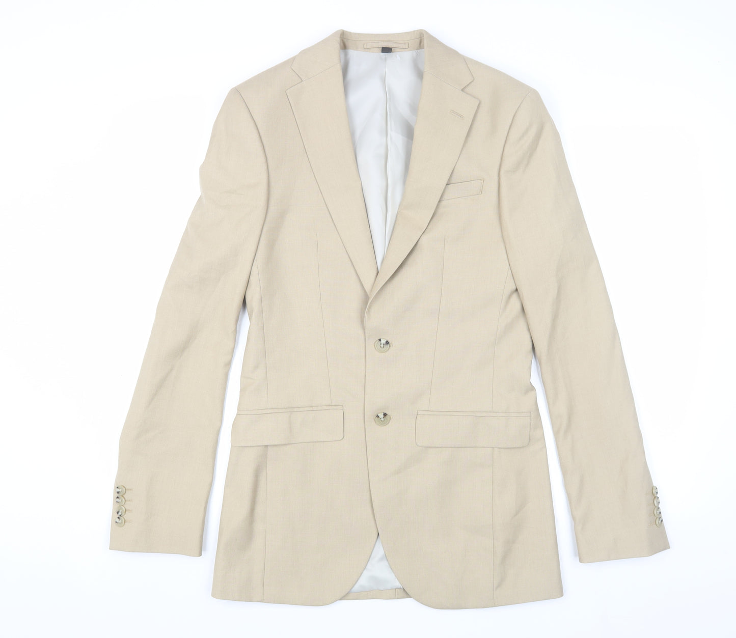 Marks and Spencer Beige 34L Blazer for Men